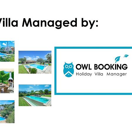 Owl Booking Villa La Font - Relax With A Big Pool Pollença Kültér fotó
