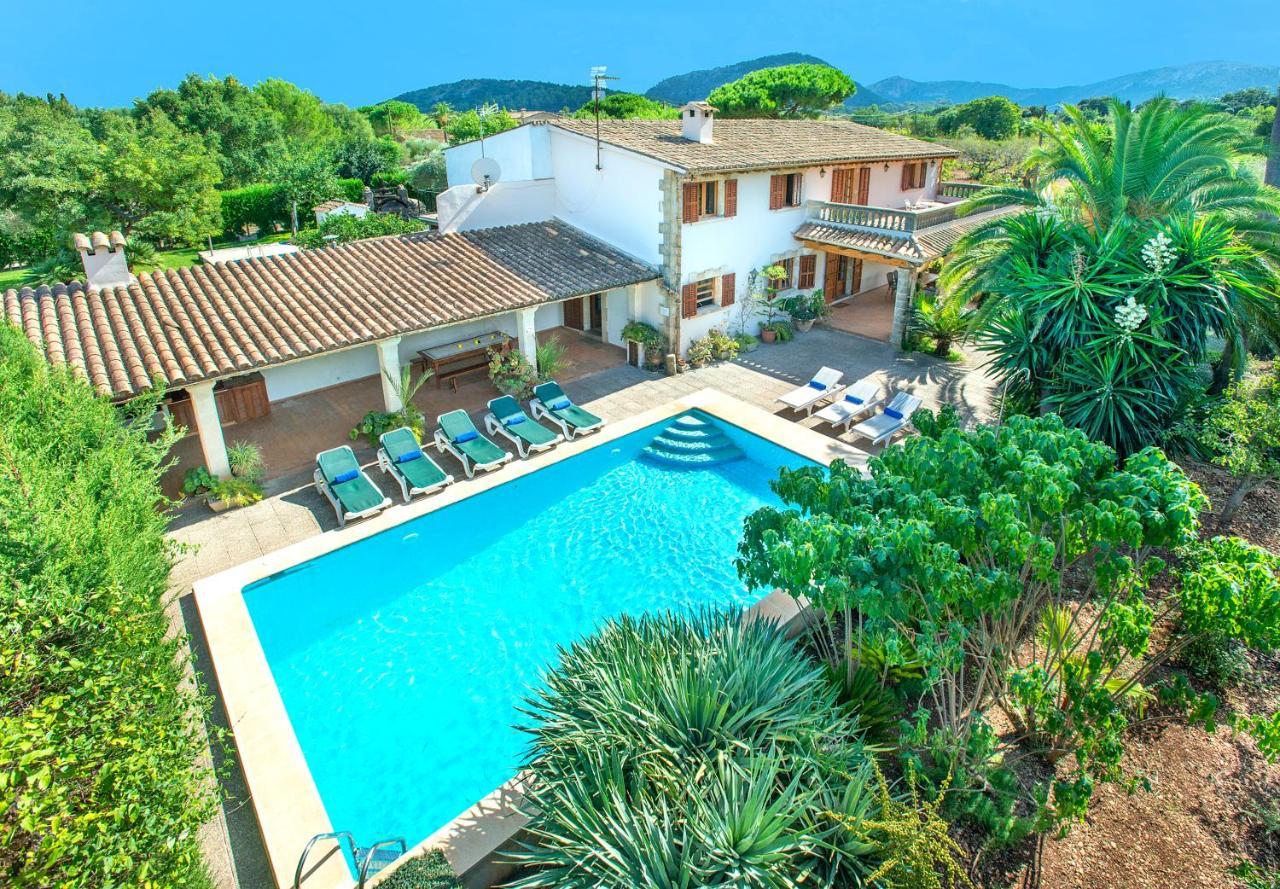 Owl Booking Villa La Font - Relax With A Big Pool Pollença Kültér fotó