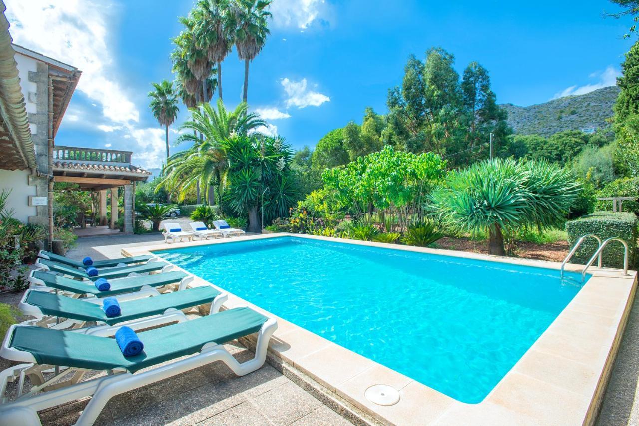 Owl Booking Villa La Font - Relax With A Big Pool Pollença Kültér fotó