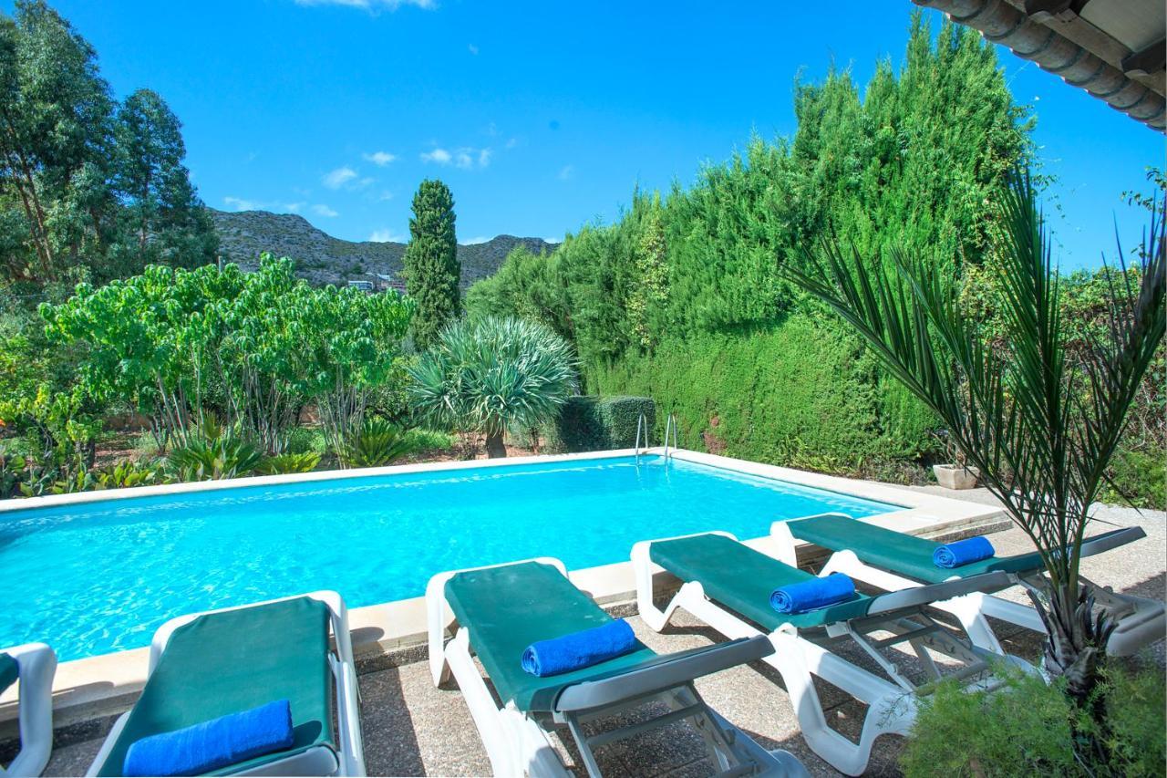 Owl Booking Villa La Font - Relax With A Big Pool Pollença Kültér fotó