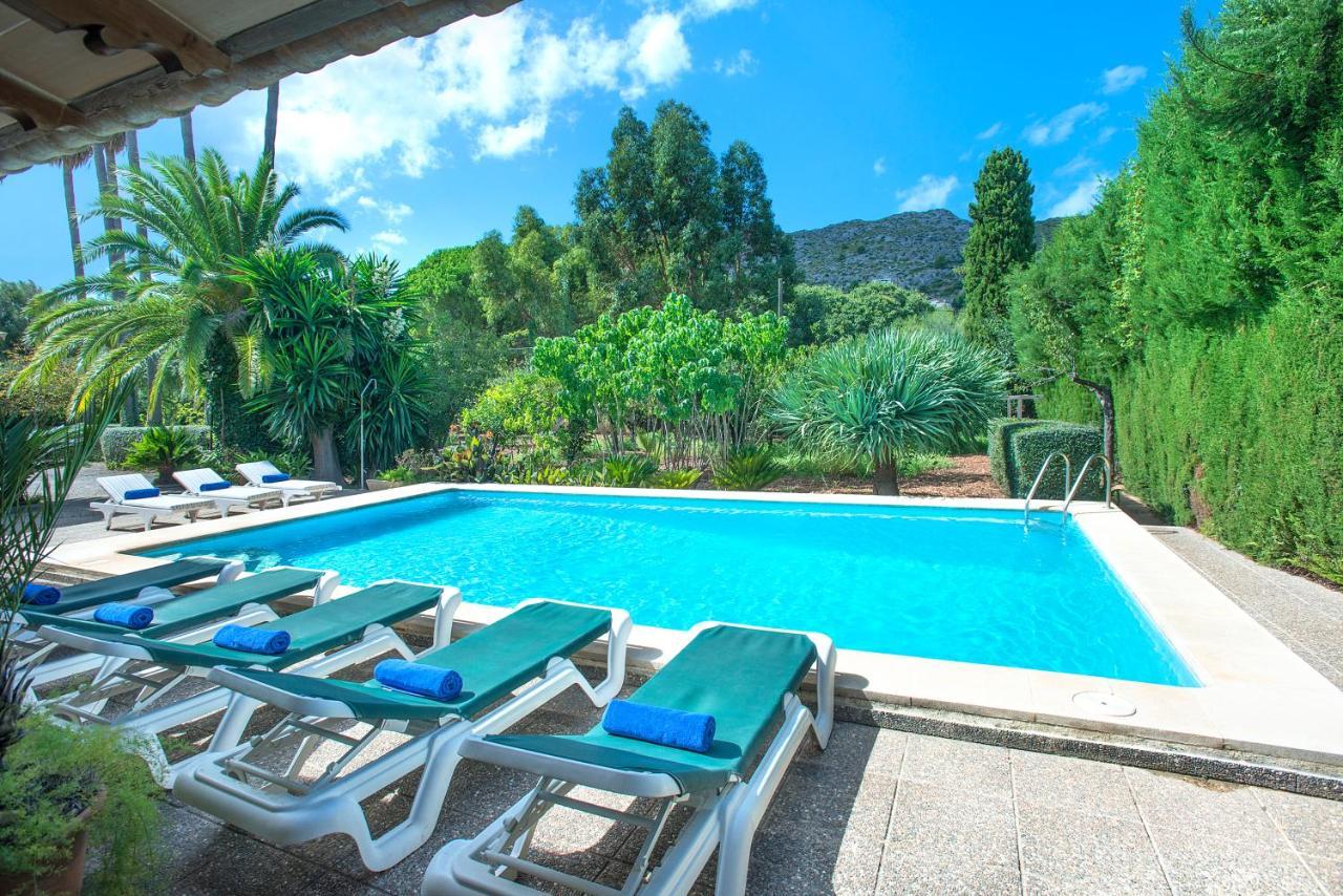 Owl Booking Villa La Font - Relax With A Big Pool Pollença Kültér fotó